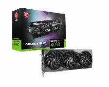 Tarjeta De Vídeo Msi Gaming GeForce RTX 4090 Gaming Slim 24g GeForce RTX 4090, 16384 Núcleos Cuda, 24 Gb, 384 Bit, Gddr6x, 2535 Mhz, 7680 X 4320 Pixeles, Pci Express 4.0, 1x Hdmi, 3 X Displayports